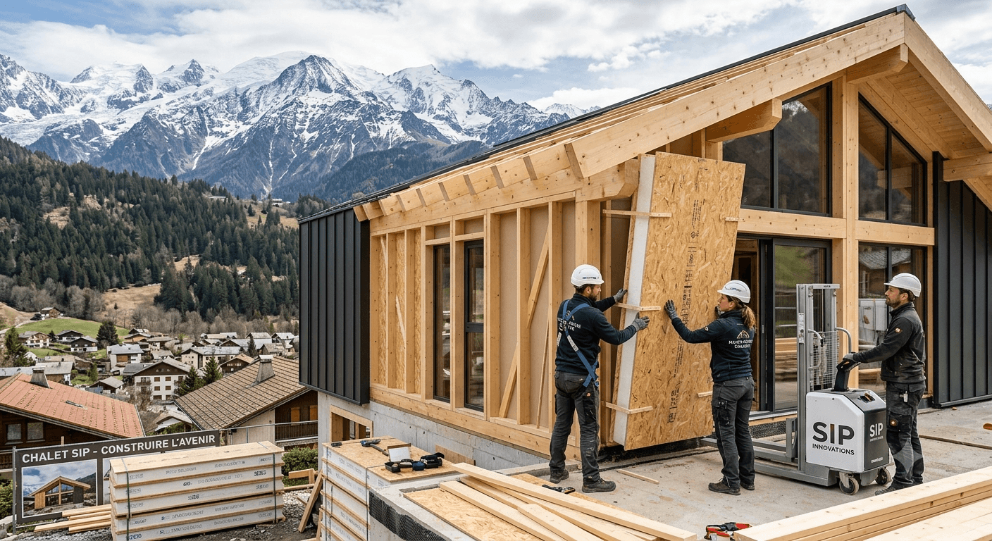 SIP vs construction traditionnelle : comparatif Haute-Savoie