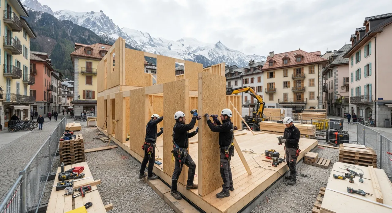 Panneaux SIP : un chantier sans nuisances en zone urbaine ou protégée