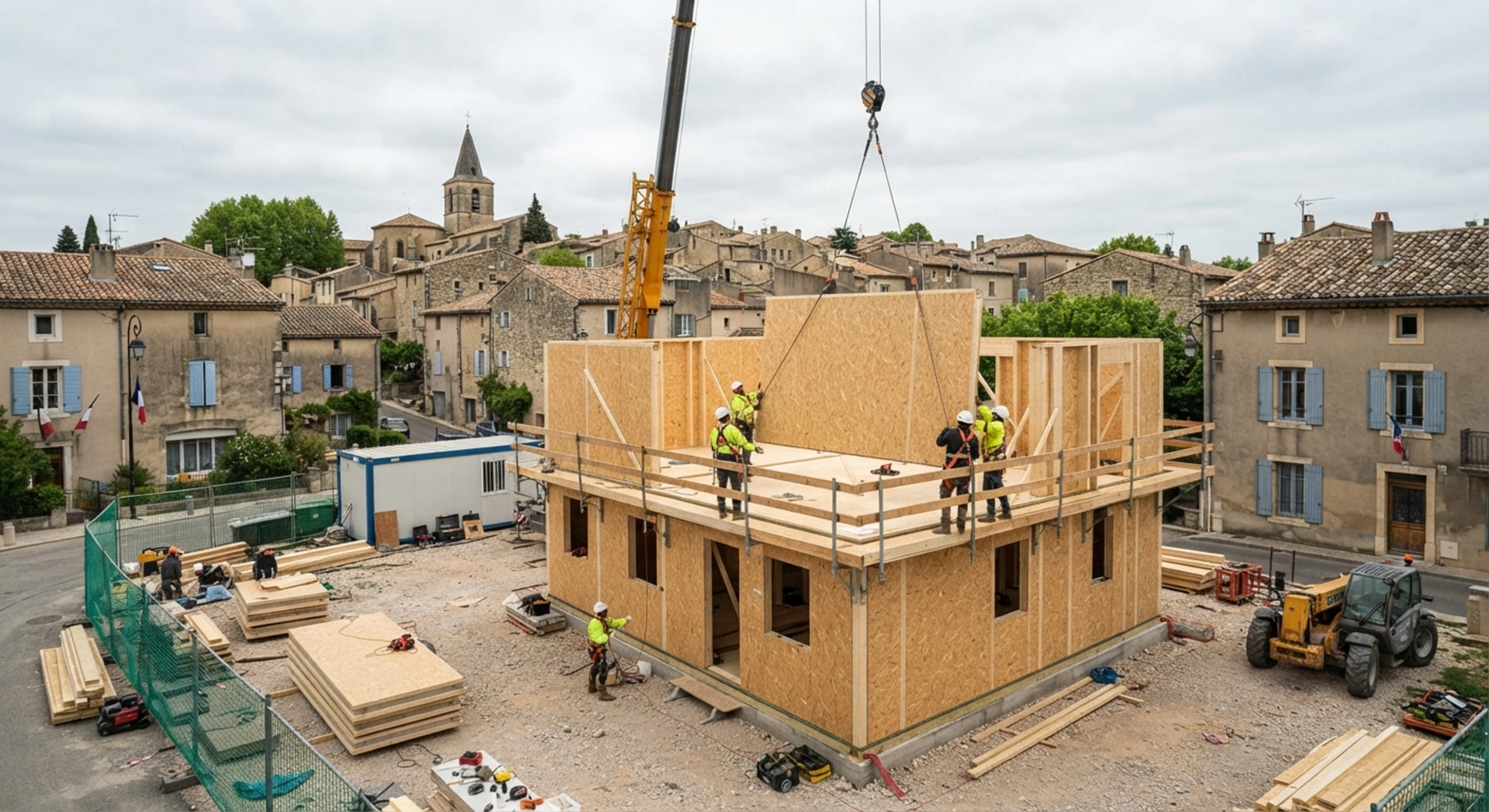 Panneaux SIP Bourg-en-Bresse : Construire Vite Malgré le Manque d&rsquo;Artisans